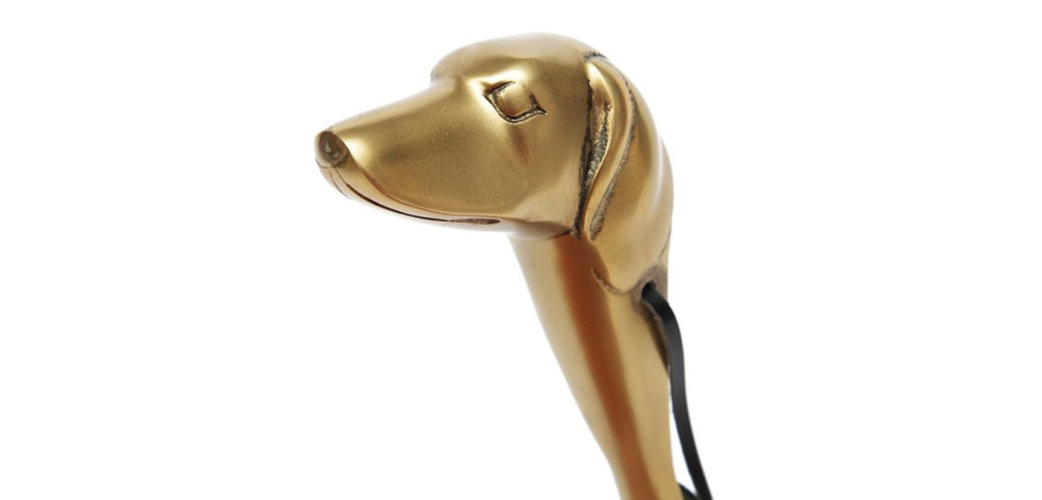 Ложка для обуви Shoehorn Dog's Head copper