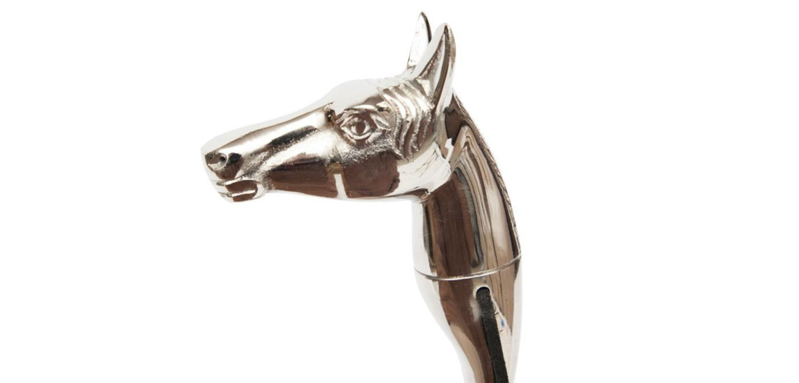 Ложка для обуви Shoehorn Horse's Head nickel