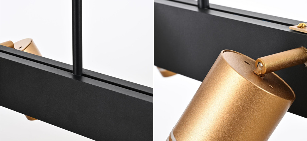 Люстра 6 спотов+LED подсветка Neoteric