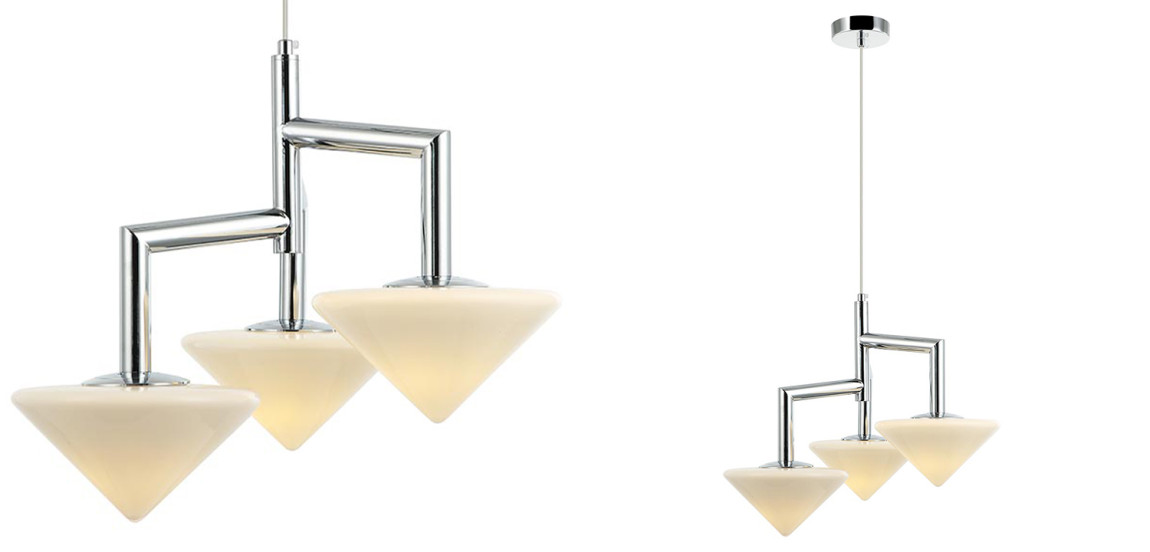 Люстра Acantha Chrome Lamp