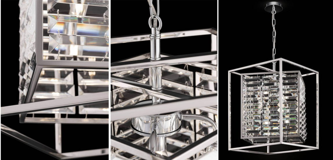Люстра Algernon Light Chandelier chrome