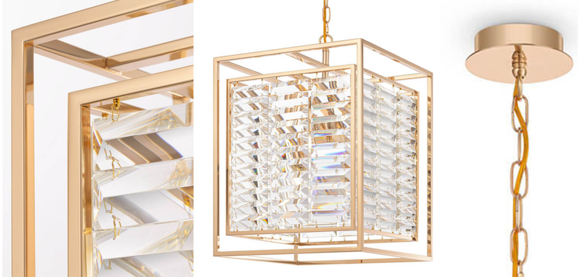 Люстра Algernon Light Chandelier gold
