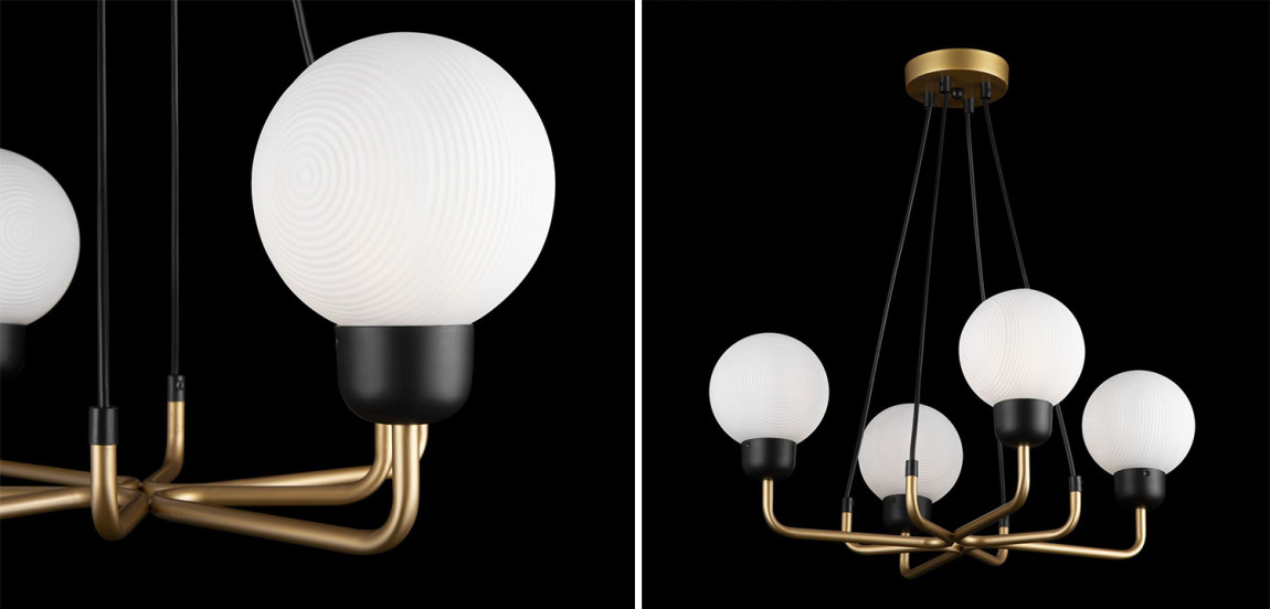 Люстра Andresa Chandelier 4 Balls