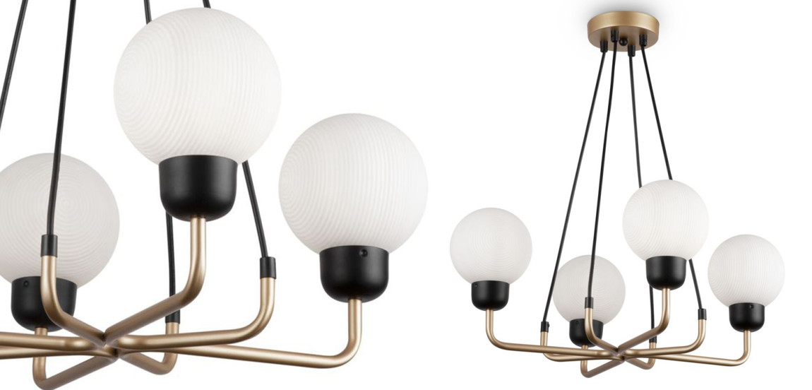 Люстра Andresa Chandelier 4 Balls