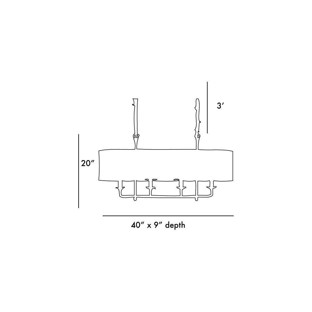 Люстра Arteriors BEATTY CHANDELIER