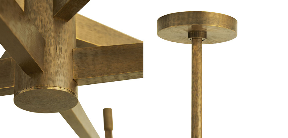 Люстра Arteriors GRIFF CHANDELIER