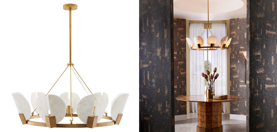 Люстра Arteriors SIERRA CHANDELIER GOLD