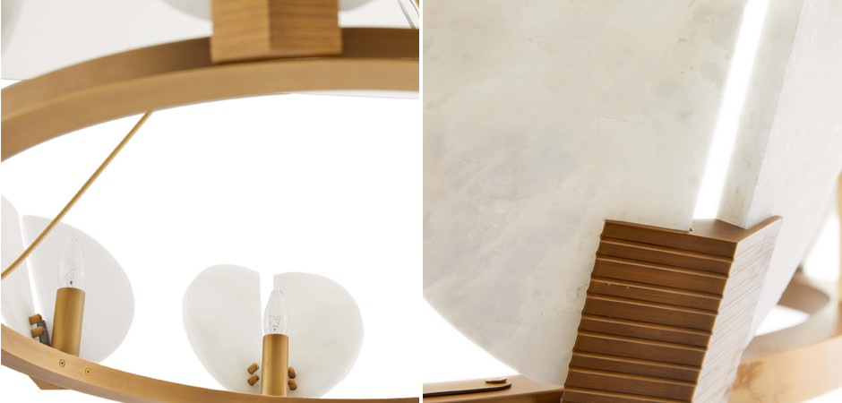 Люстра Arteriors SIERRA CHANDELIER GOLD
