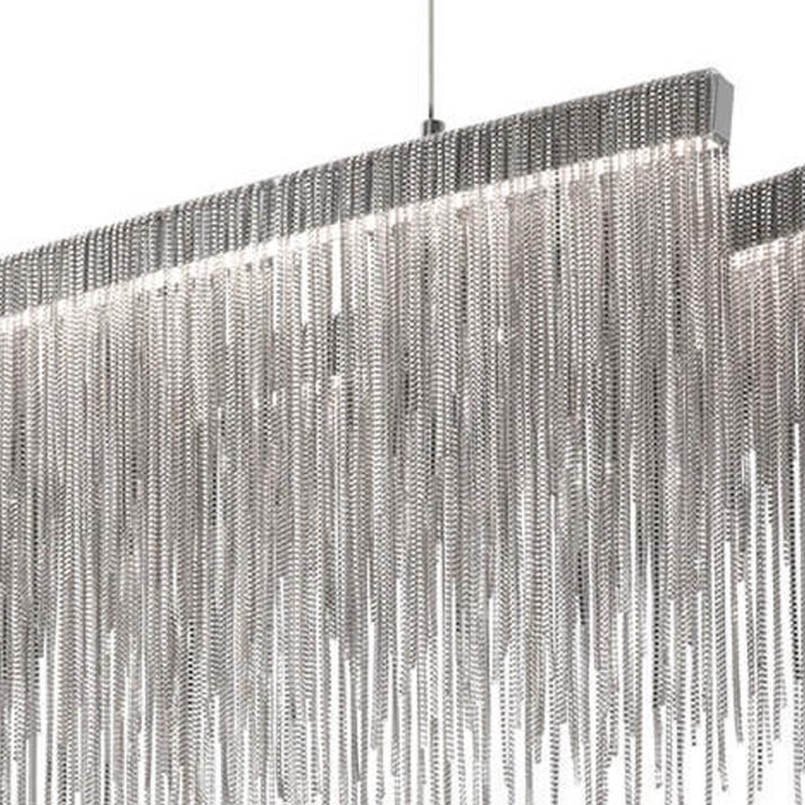 Люстра Atlantis Chain Chandelier Line Chrome