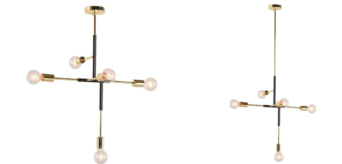 Люстра Atomium Chandelier black