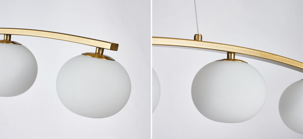 Люстра B.LUX Каркас цвета матового золота 93 см