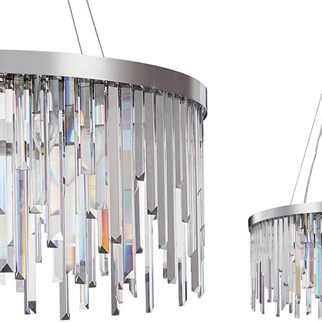 Люстра Bennett Chandelier chrome