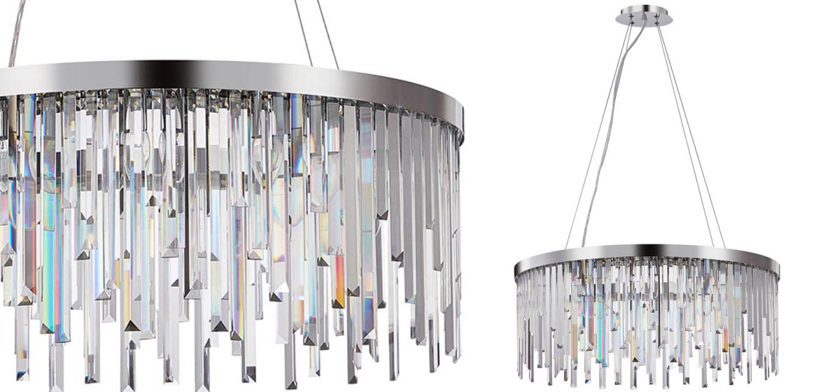 Люстра Bennett Chandelier chrome