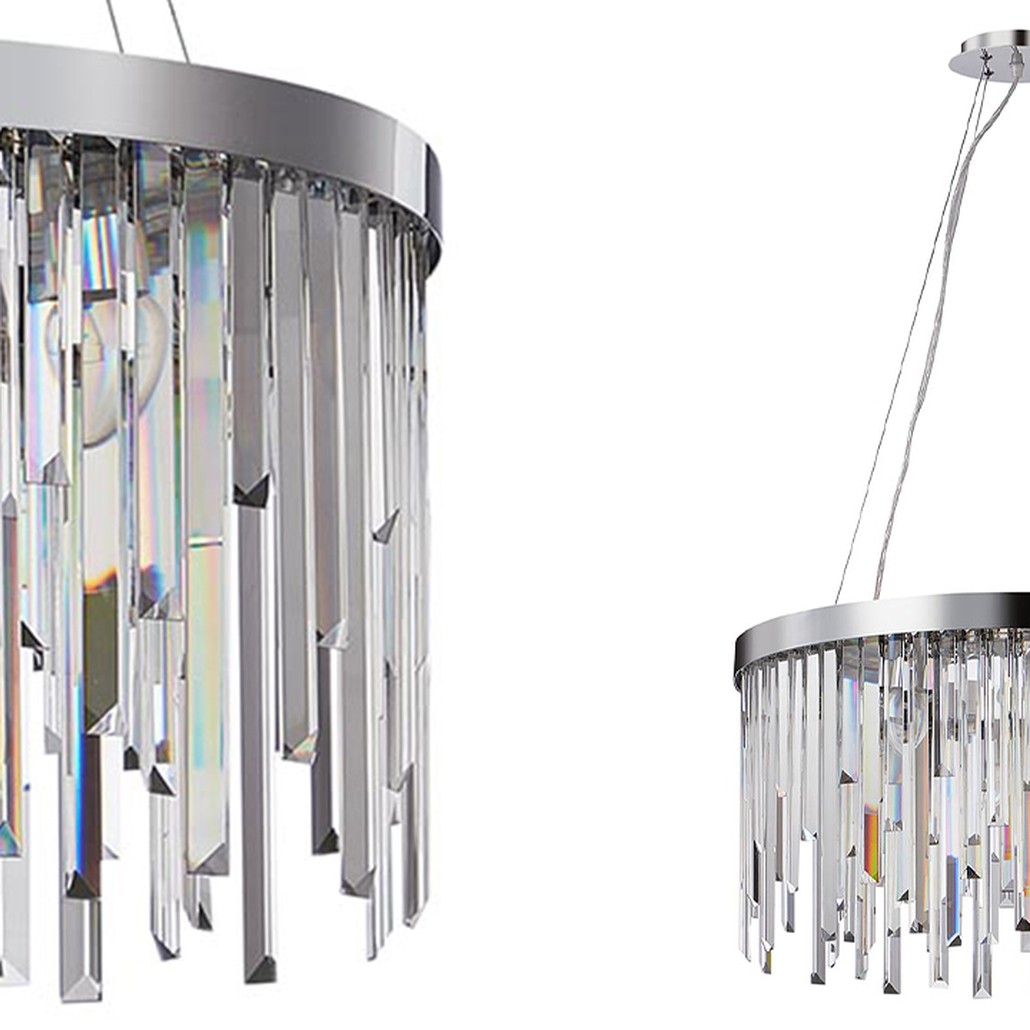 Люстра Bennett Chandelier chrome 60