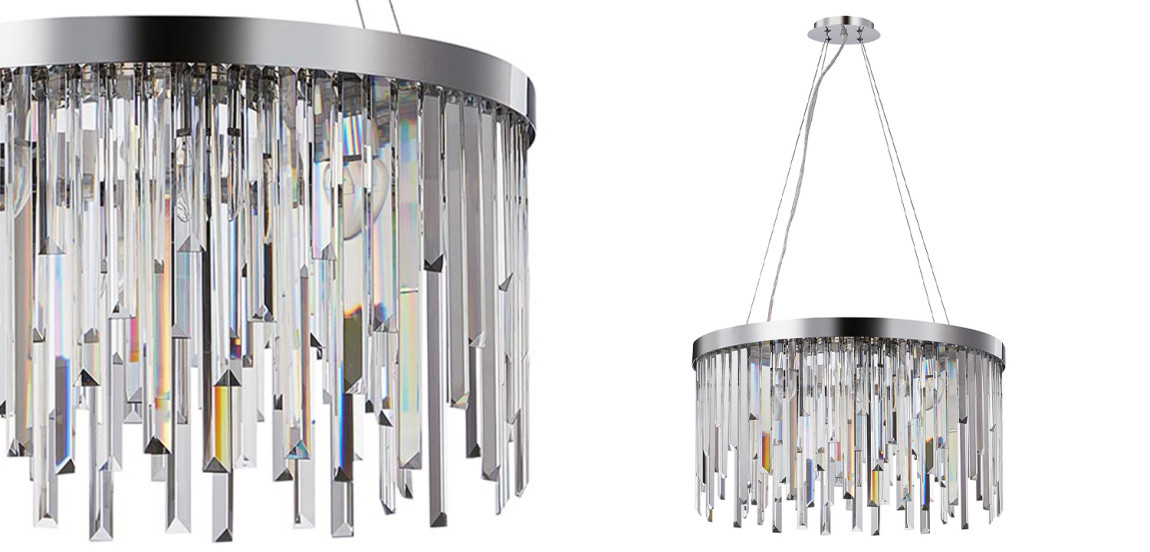 Люстра Bennett Chandelier chrome 60