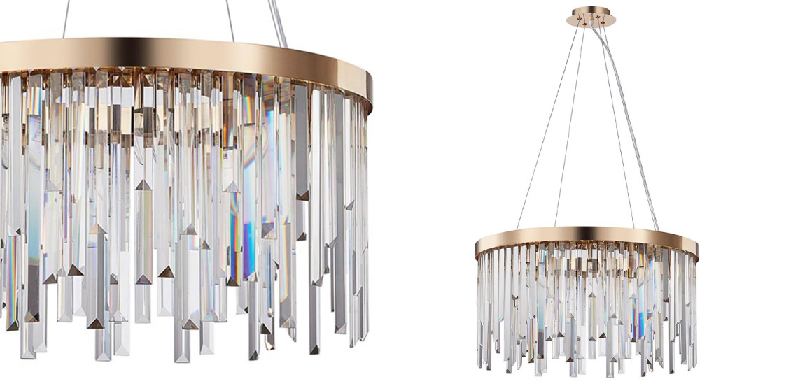 Люстра Bennett Chandelier gold 60