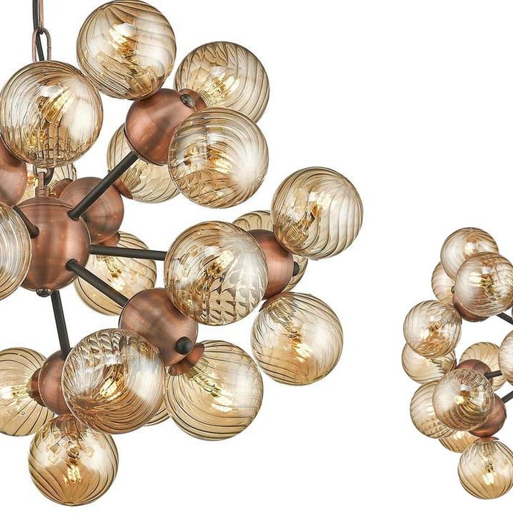 Люстра Berries Chandelier Amber 50