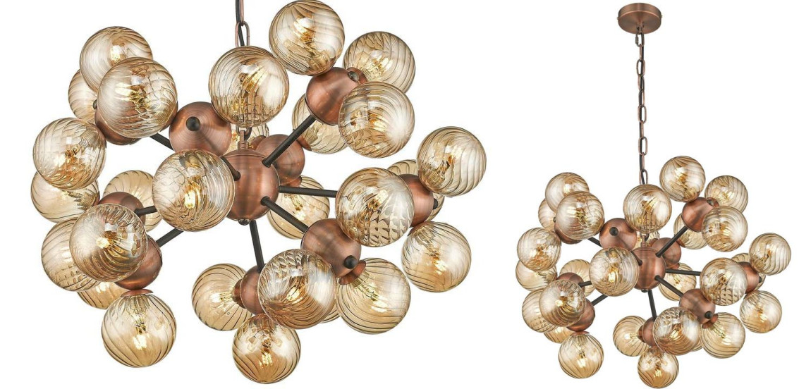 Люстра Berries Chandelier Amber 50
