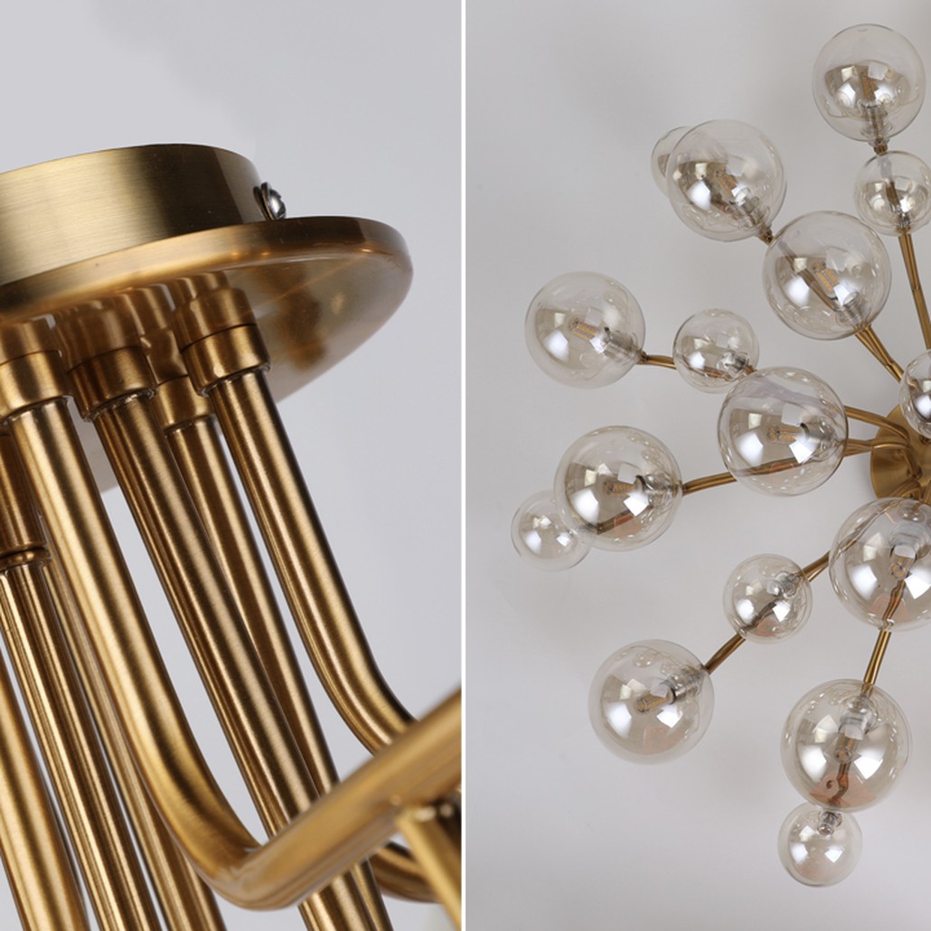 Люстра Berries Chandelier Flower bronze 18