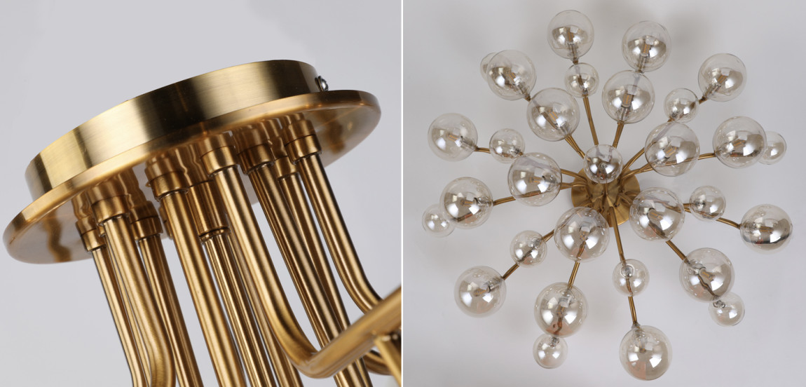 Люстра Berries Chandelier Flower bronze 18