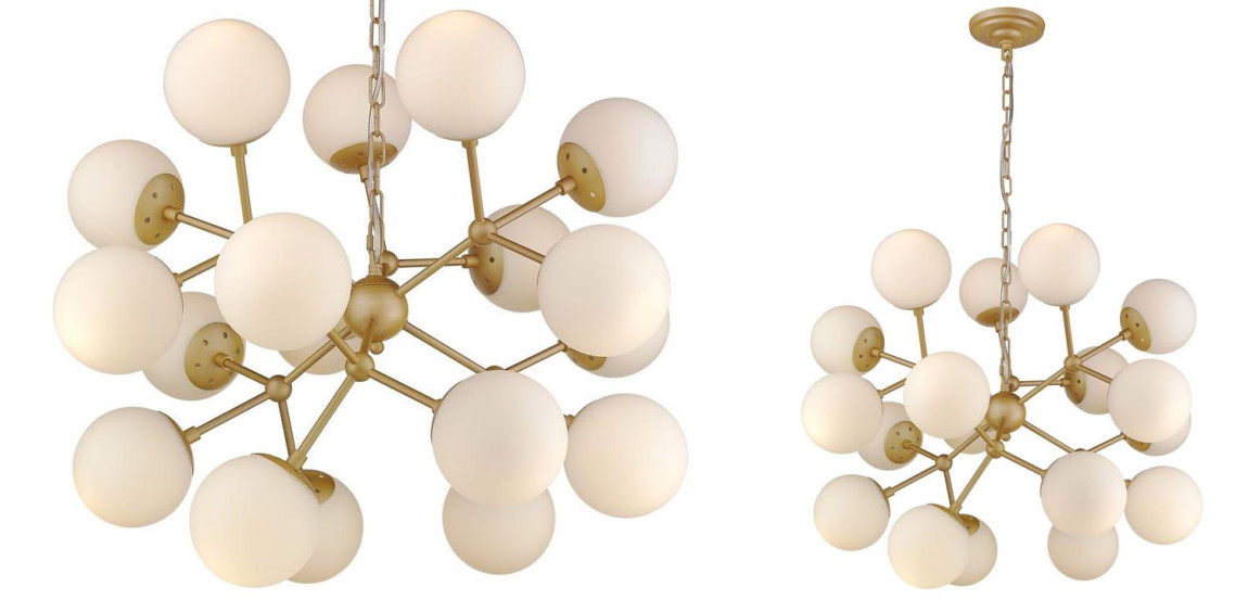 Люстра Berries Chandelier white matt 75