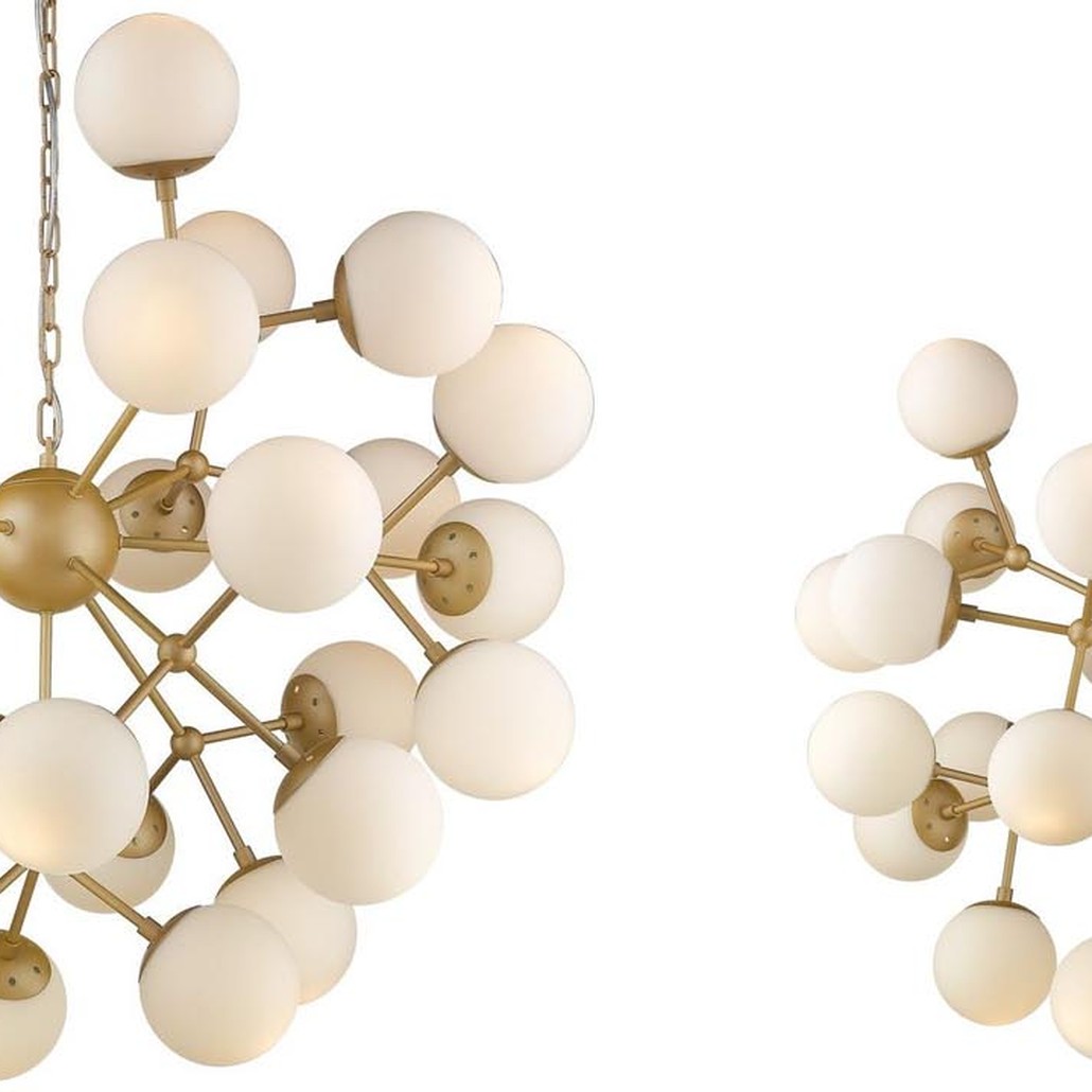 Люстра Berries Chandelier white matt 90