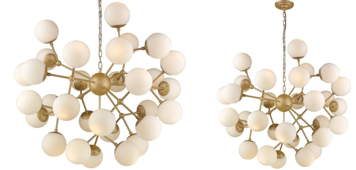 Люстра Berries Chandelier white matt 90