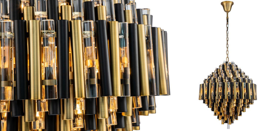 Люстра Black Brass Symphony Chandelier