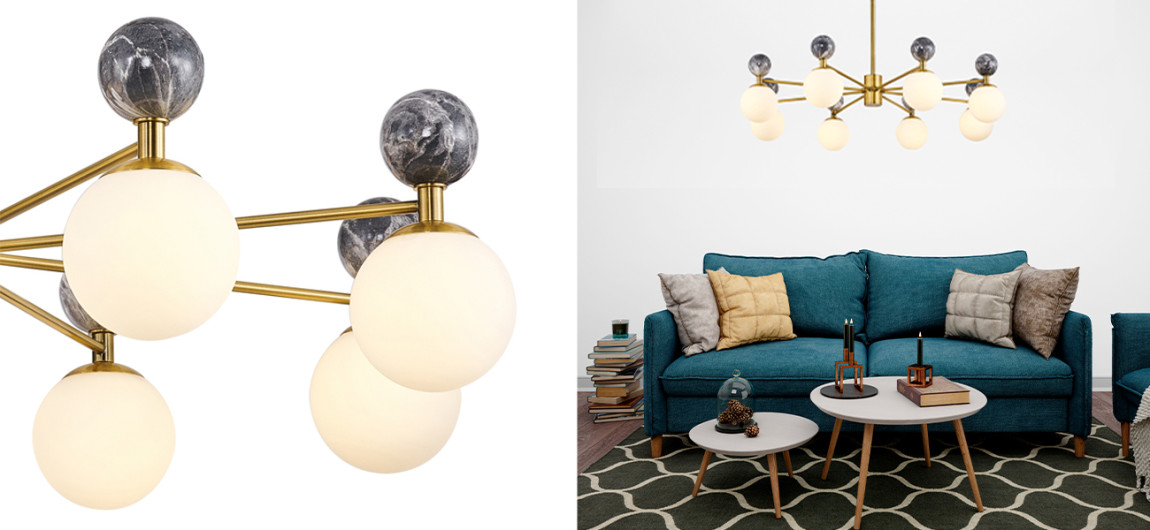 Люстра Black Marble Decor