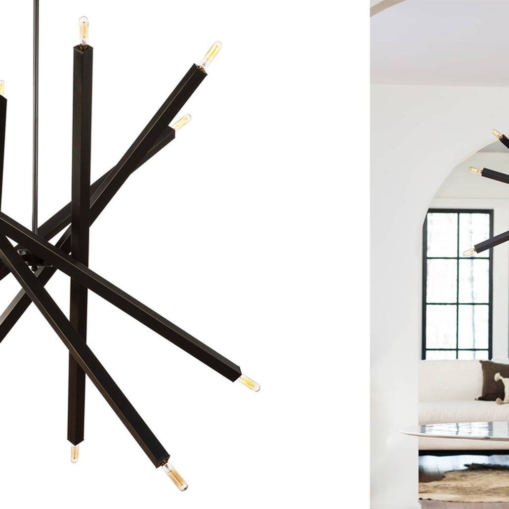 Люстра Blathmac Black Chandelier