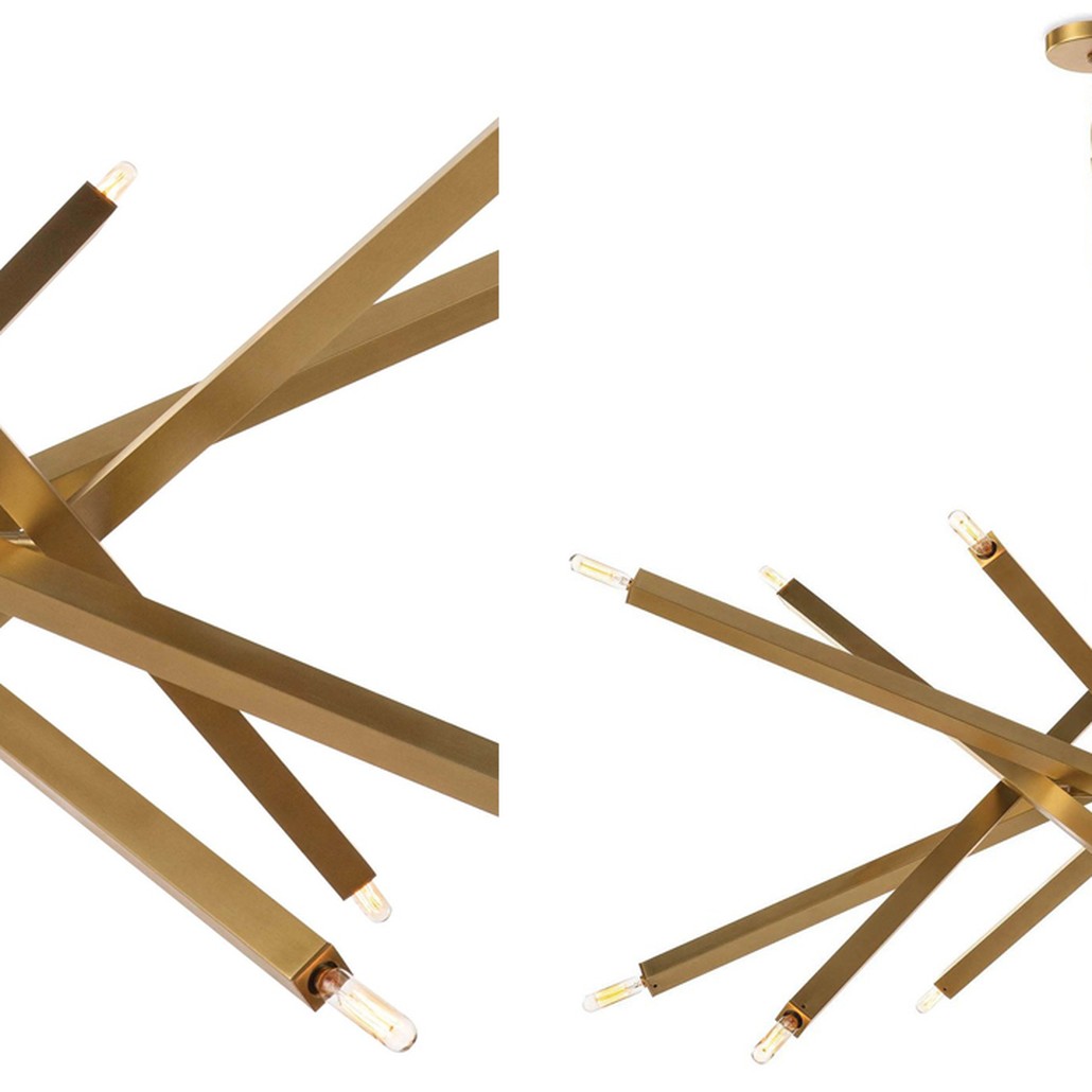 Люстра Blathmac Brass Chandelier