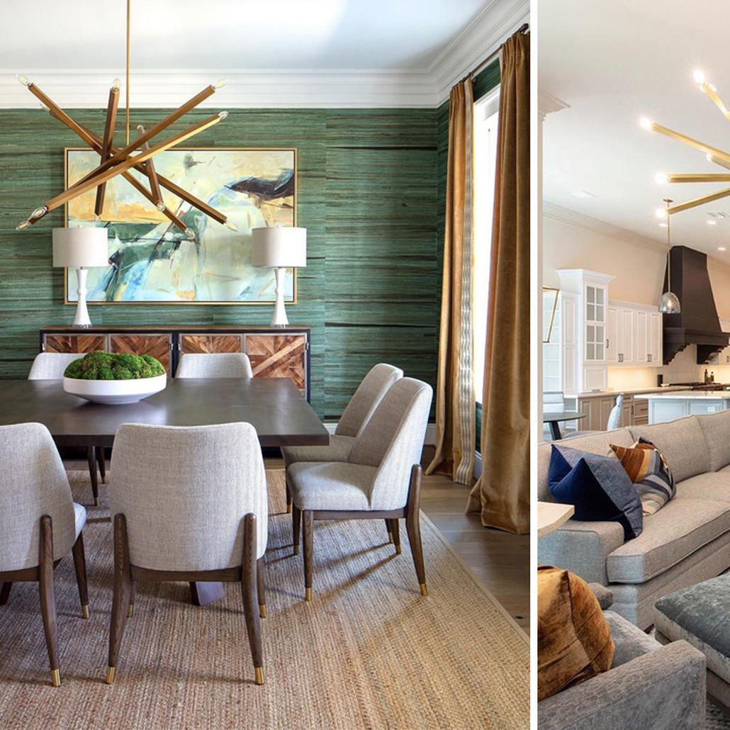 Люстра Blathmac Brass Chandelier