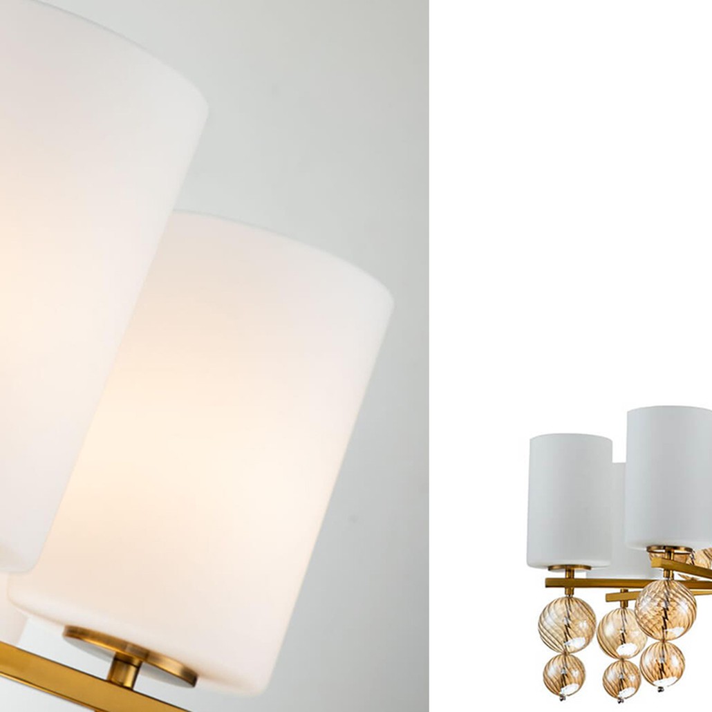 Люстра Blown Glass Balloons Chandelier 7
