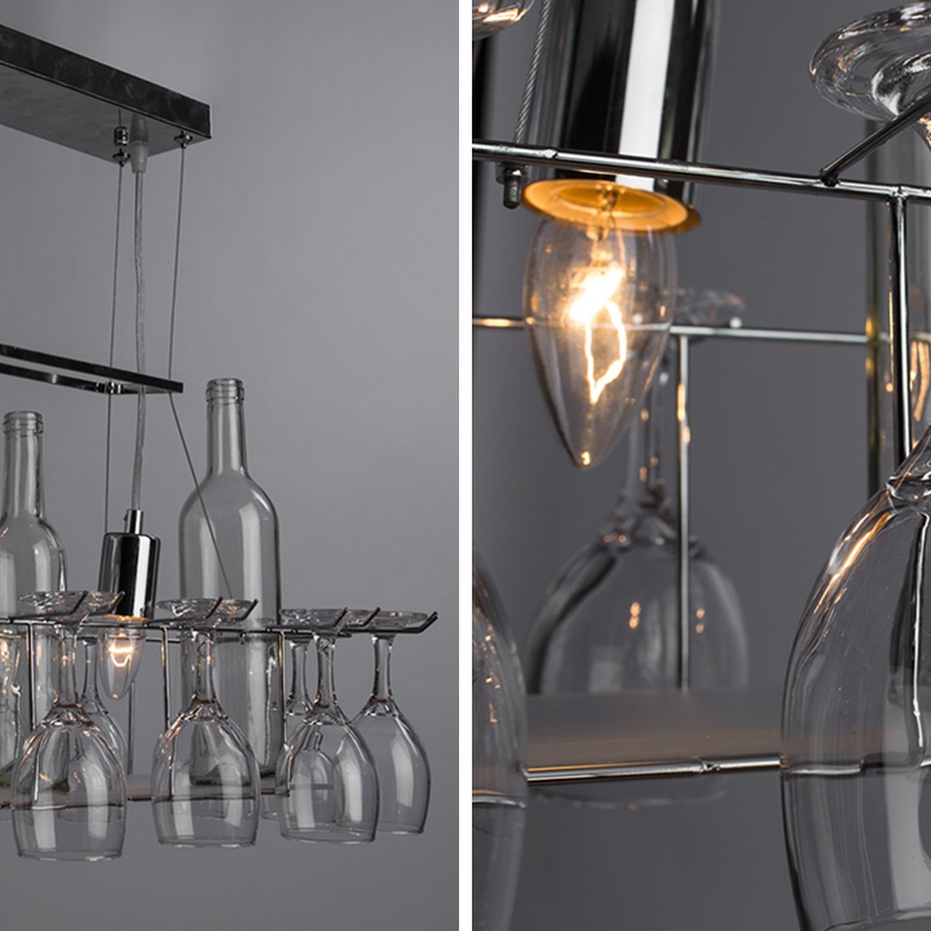Люстра Bottles and Glasses Chandelier