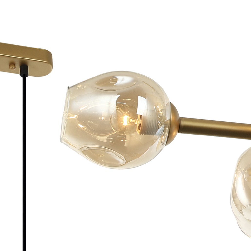 Люстра Branching Bubble Chandelier Line Gold