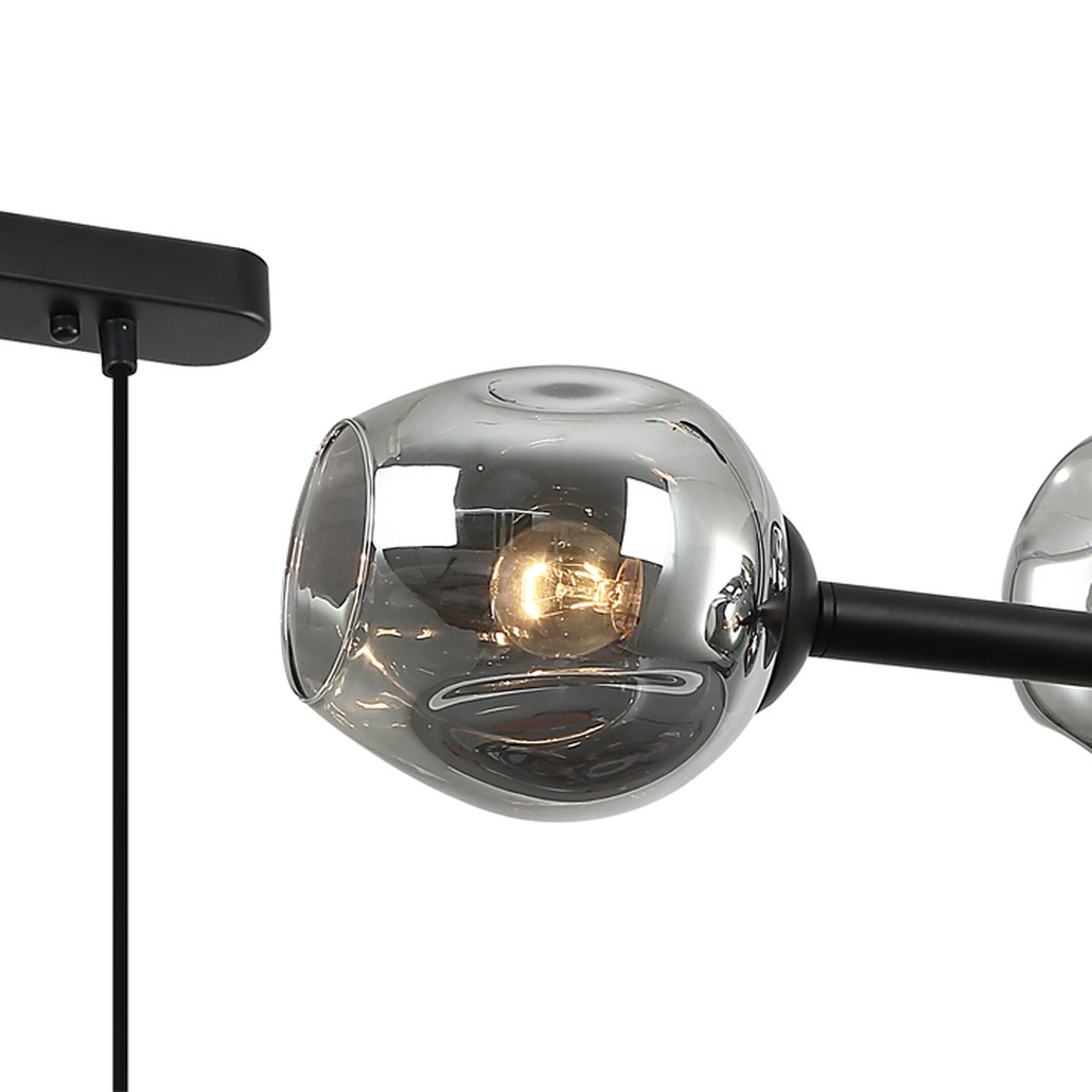 Люстра Branching Bubble Chandelier Line Gray