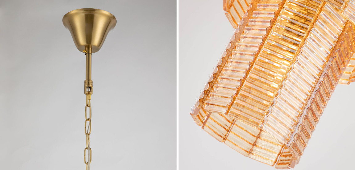 Люстра Branwen Amber Chandelier 41
