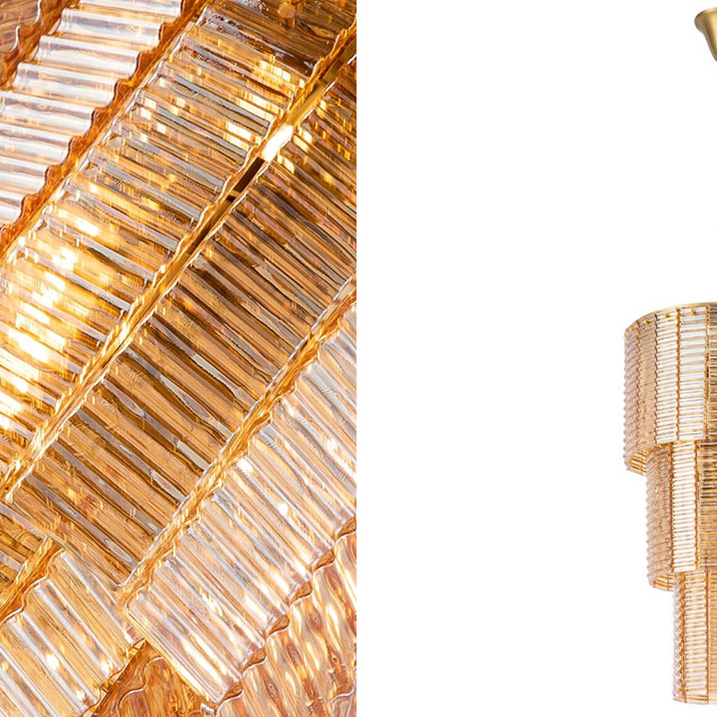 Люстра Branwen Amber Chandelier 41