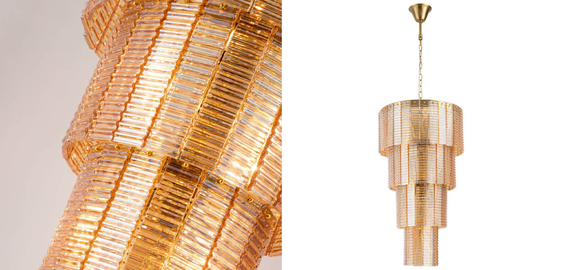 Люстра Branwen Amber Chandelier 51