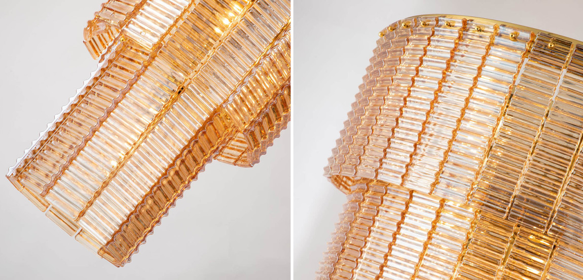 Люстра Branwen Amber Chandelier 71