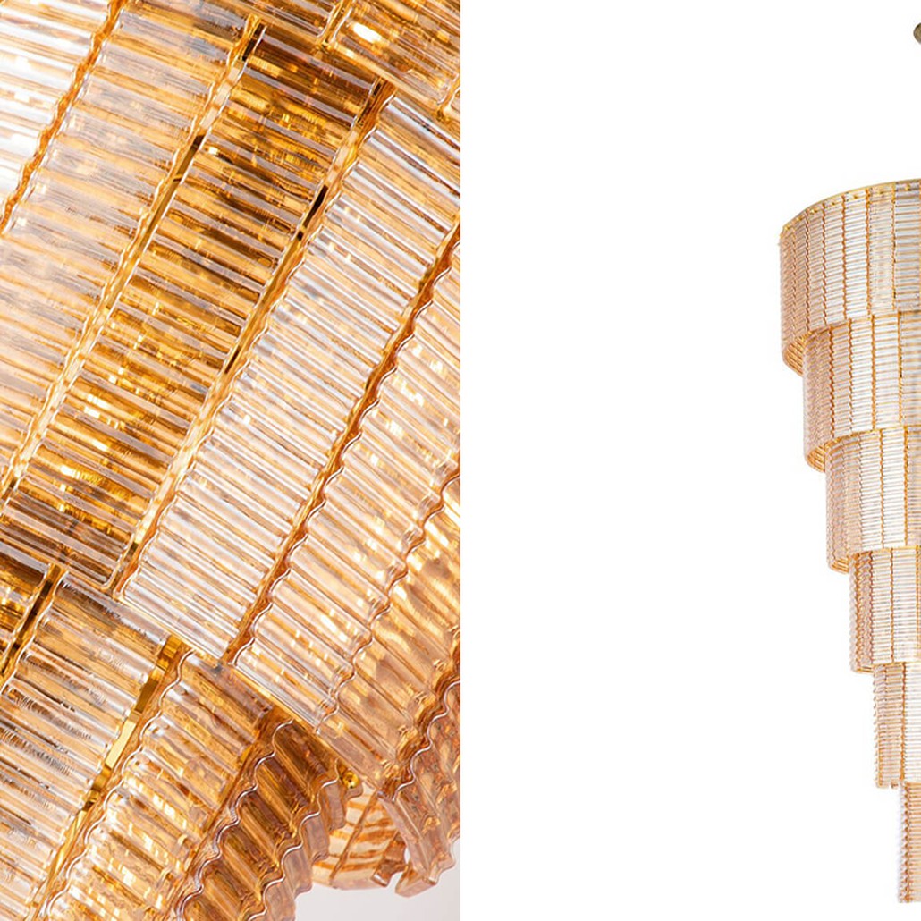 Люстра Branwen Amber Chandelier 71