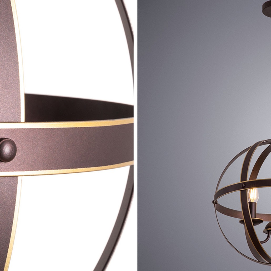 Люстра Brown Stripes Ball