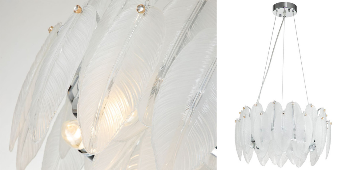 Люстра Bud Petals Chandelier Chrome 50