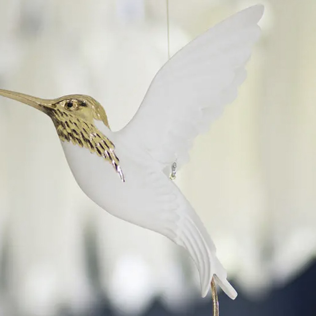 Люстра c Птичками Колибри Sagarti Contemporary chandelier ALBA Flowers & Birds