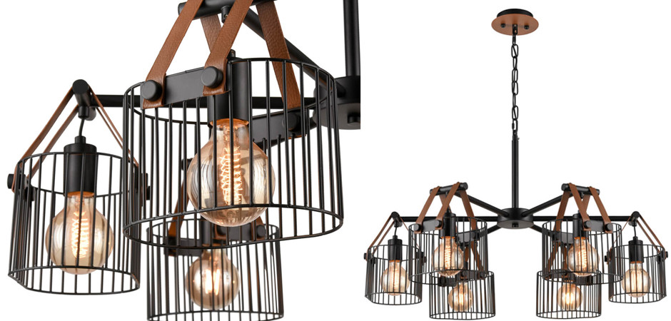 Люстра Cage Wire Color D76