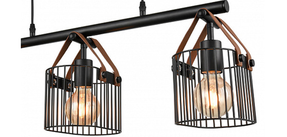 Люстра Cage Wire Color Linear black