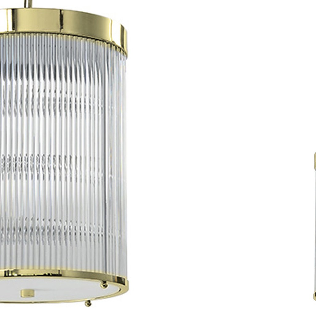 Люстра Caleb Gold Chandelier