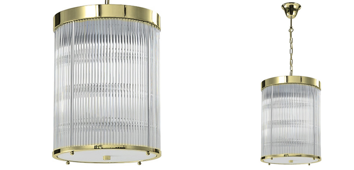 Люстра Caleb Gold Chandelier