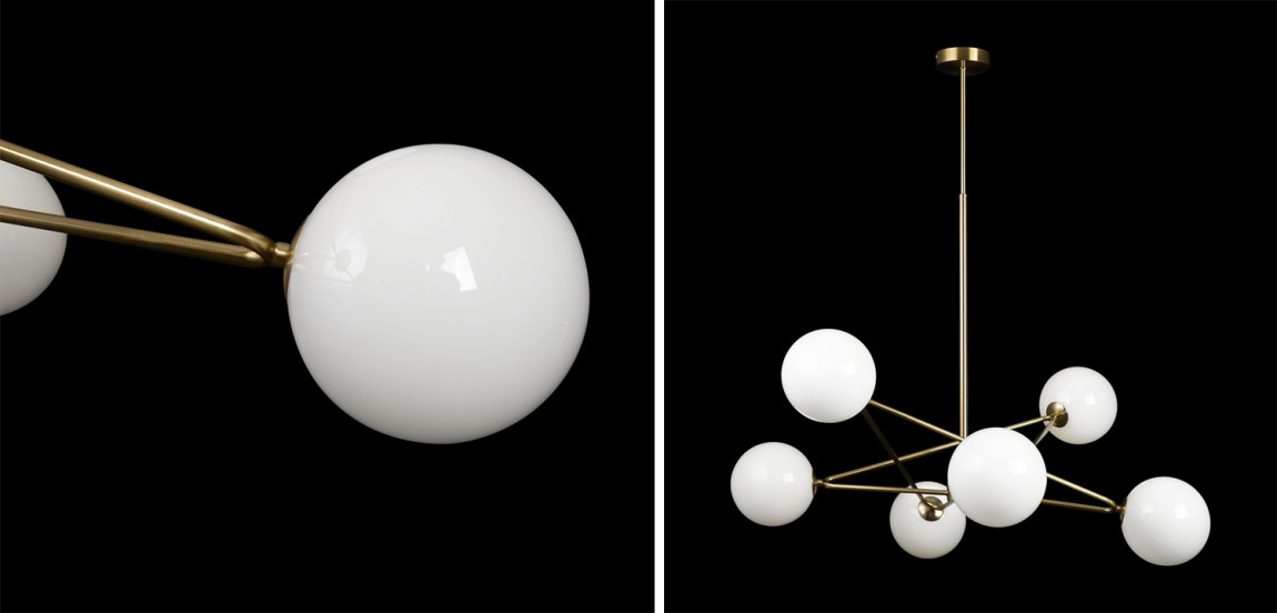 Люстра Chandelier Constellation Orbs White