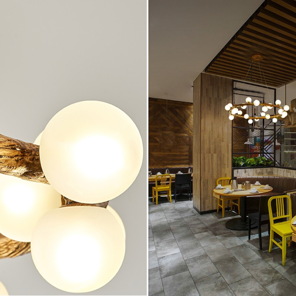 Люстра Circular Branch Chandelier